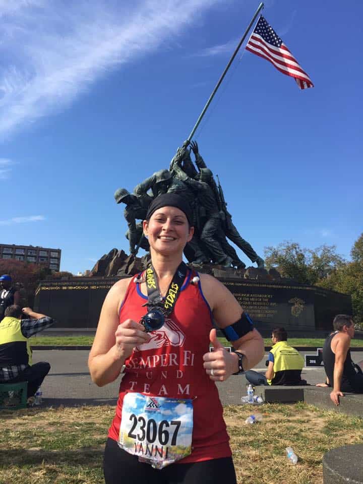 Lee Ann Yanni finishing MCM