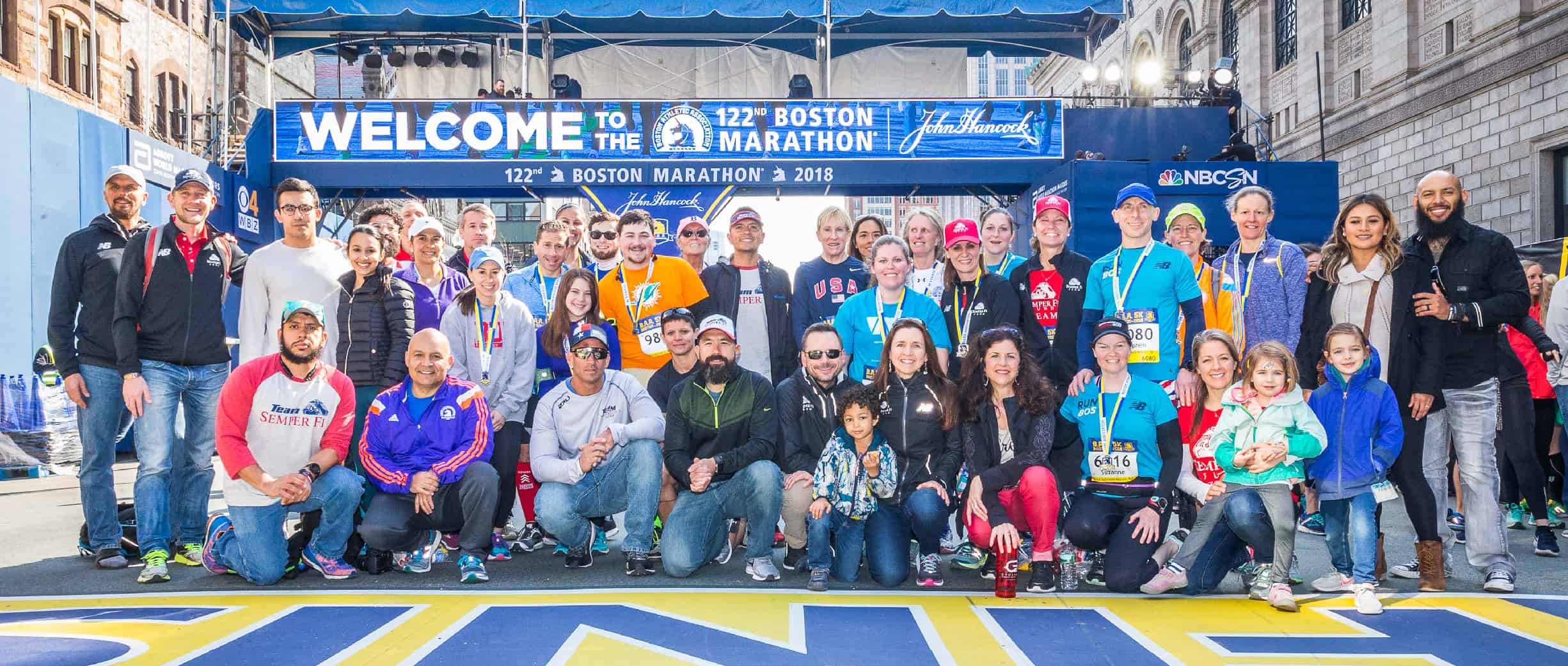 Startline Boston Marathon